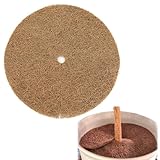 ヤシ繊維円盤マット直径22cm10枚セット ノーブランド品