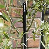 タキポールname（ネイム）：S900（長さ90cm・太さ1.3cm）ブラック6本セット ノーブランド品