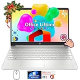 HP フラッグシップタッチスクリーンノートパソコン-Win 11 Pro • Office Lifetime • 15.6インチHDタッチスクリーン • Intel i3 1215U • Wi-Fi 5 • アンチグレアHDディスプレイ ノートパソコンバンドル付き (16G RAM • 512GB SSD)。