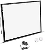 Amazon.co.jp: サンワダイレクト LEDトレース台 A2サイズ 薄型8.5mm 無