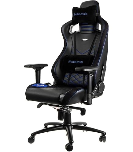 Amazon.co.jp: noblechairs Epic – ホワイト/ブラック – ゲームチェア