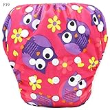 leegor幼児用ベビーNappiesショーツ、男の子女の子キュートパターン水着水泳トランクス 0-3T Leegor-308101