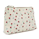 Pink Lining Wash Bag Tulips and Forget Me Nots Changing Bags by Pink Lining