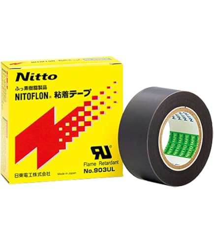 Amazon | 日東 ニトフロン粘着テープ No.903UL 0.13mm×25mm×10m
