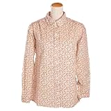 ユニワールド 農家さんブラウス フラワー(ベージュ) NSR-515