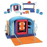 Grimm's Spiel & Holz Design（グリムス社） モバイルカー ブルー 15P【GRI-10884】