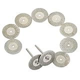 10個入り カットオフホイール 研磨カッター　ロータリー切削ブレードディスク ミニ電動グラインダー　直径25mm