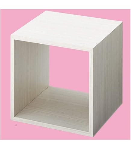 Amazon｜木製 ディスプレイ ボックス 20cm角 ナチュラル 【 カラー