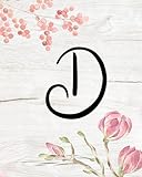 D: Calligraphy, Flower, Notebook for Girl, Paper Line