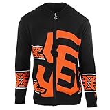 MLB野球2015 BigロゴフルZipフード付きセーター – Pickチーム 3L ブラック