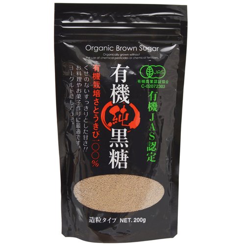 美蜂園 有機純黒糖 造粒タイプ