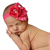 miugleベビー女の子のヘアバンドリボン