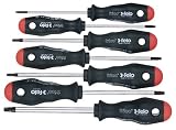 Felo 0715750200 Set of 7 Tamper Resistant Torx Screwdrivers, sizes TR10-TR40, 507 Series [並行輸入品]