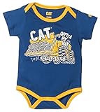Caterpillar Baby Boy 's Movin 'ボディスーツ カラー: ブルー