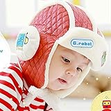 On Dolce 選べる5色 男の子用 帽子 子供 ベビー キッズ 防寒 かわいい 耳当て あり KC002 (ボルドー)