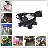 RaiFu ウォーターポンプ マイクロ DC ブラシ レス 高温 抵抗 低騒音 モーターポンプ B#