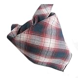 ベビー　赤ちゃん　綿100％　よだれかけ　キッズ　女の子　男の子　レッド+紺