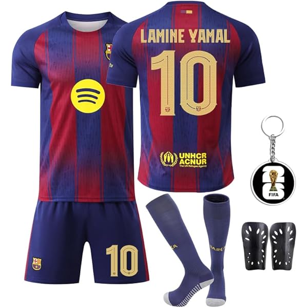 バルセロナ・メッシ　レアルマドリード・ロナウド　ユニフォーム2点セット Amazon | ロナウド サッカー ユニフォーム 24-25 レアル