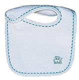 Raindrops Boy Appliqued Bib, White/Blue by Raindrops [並行輸入品]