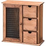 ラック シェルフ 棚 収納 小型 ♪東谷家具 ミニ キャビネット AKB-124 ＜W25×D10×H24.5cm＞ 【AZUMAYA】 インテリア家具 ファミリー 一人暮らし シンプル おしゃれ