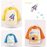食事用スタイ エプロン ポケット付き 防水 かわいいデザイン家で 保育園にもピッタリ ベビー 赤ちゃん 男の子 女の子 お食事エプロン よだれかけ