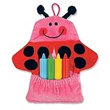 Stephen Joseph Bath Mitt and Crayons Ladybug, Pink by Stephen Joseph [並行輸入品]