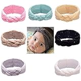 ademooベビーガールズレースヘッドバンド最新ターバンHeadwrap縄目ヘアバンド