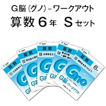 G脳ワークアウト 6年　19冊分（全20冊） G脳(グノ)-ワークアウト6年算数 Qセット(No.1~5) (G脳(グノ)-ワーク