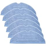 ロボット掃除機 モップクロス S7 MaxV Ultra/S7 MaxV Plus/S7 MaxV/S7+/S7/T7S/T7S Plus 対応 交換部品 消耗品 掃除機用 マイクロファイバーパッド アクセサリー (6枚)