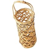 山下工芸(Yamasita craft) 白竹六ツ目寸胴 小 虎竹入 箱入
