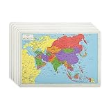 M. Ruskin Company Asia Placemat Set of 6 [並行輸入品]