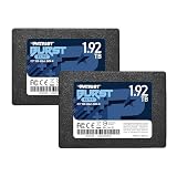 Patriot Memory Burst Elite 1.92TB 内蔵SSD 2パック - SATA 3 2.5インチ - ソリッドステートドライブ - PBE192TS25SSD2B