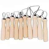 JCNCE DIY工具 彫刻刀 DIYツール 彫刻 粘土 セラミック 陶器 粘土ツール 10本セット