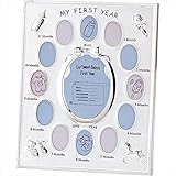 マイ ファースト イヤー フォトフレーム 【写真立て フォトフレーム 赤ちゃん ベビー 写真 出産祝い かわいい 可愛い お祝い 1歳まで F7349-06】
