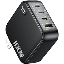 充電器 アダプター タイプ-C 100W PD 急速充電 4ポートUSB-A C 100w 充電器 アダプター急速充電 タイプC 4ポートMacBook対応