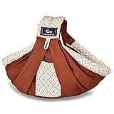 Cuby ベビースリング ベビーキャリア 抱っこひも 新生児 対象0~2歳 片肩 説明書あり (ブリリアント)