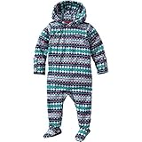 【正規取扱店製品】patagonia パタゴニア インファントマイクロＤバンティング 60175 ダイヤモンドストライプ/ドラゴンパープル 12M