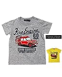 【子供服】 Hungry Heart (ハングリーハート) 日本製日産クラシック消防車Ｔシャツ 90cm～130cm S34723