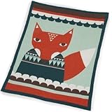 Donna Wilson Print Knitted Baby Blanket [並行輸入品]