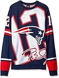 NFL新しいEngland PatriotsユニセックスBrady T # 12 Loud Playerセーター – メンズLarge