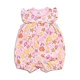 baby ampersand 海のモチーフ柄ロンパス　ピンク　60cm