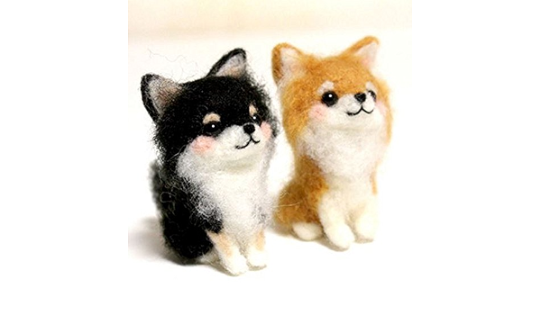 Amazon フェルト羊毛キット チワワ 犬 ブラック 羊毛フェルト 通販