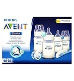 フィリップスAvent古典+抗疝痛新生児スターターセット (Avent) (x2) - Philips Avent Classic+ Anti-Colic Newborn Starter Set (P
