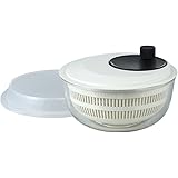 iwaki(イワキ) 耐熱ガラス サラダスピナー 野菜水切り器 ボウル ベーシック K345SS