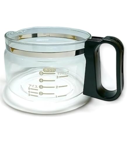Amazon | 【純正品】パナ コーヒーメーカー用ガラス容器+フタセット
