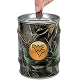 West Virginia Mountaineers WVU NCAAリアルツリーTin Bank