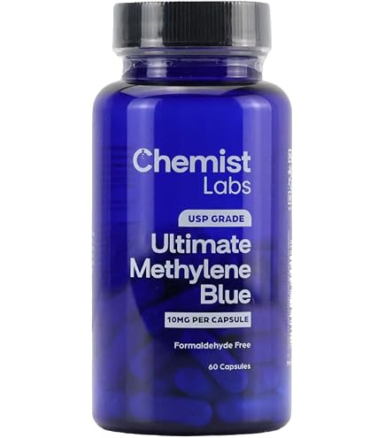 Amazon | Chemist Labs メチレンブルーカプセル ヒト用 - USPグレード