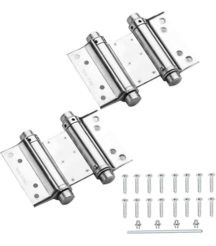 Amazon | タキゲン 自由蝶番 両開き B-1118-1 | スプリング蝶番 | 産業