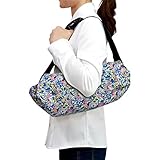 (ブリリアントベビー)BrilliantBaby エルゴ リバティ ベビーキャリア用カバーバッグ スナップボタン仕様 リバティ柄 クレアオードブルー