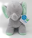 Carter 's Child of Mine – グレー&グリーンElephant Waggy Musical Toy
